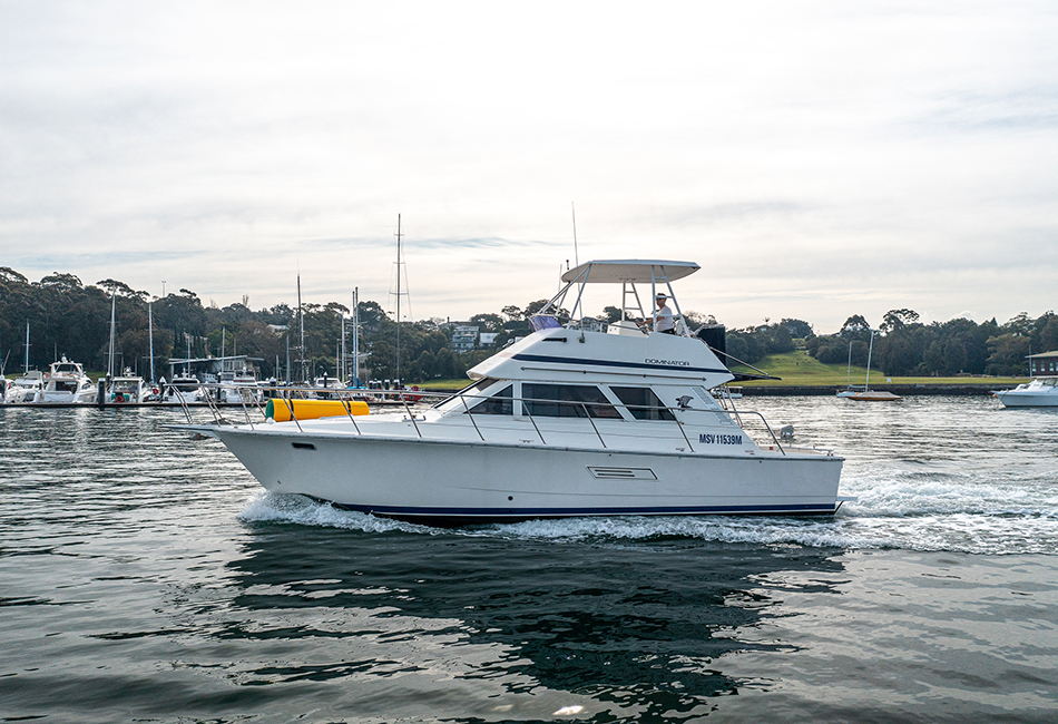 Cavok II 36 ft motor yacht